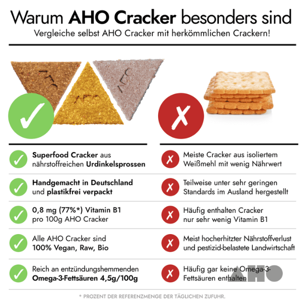 AHO Bio Cracker Probierpaket 2
