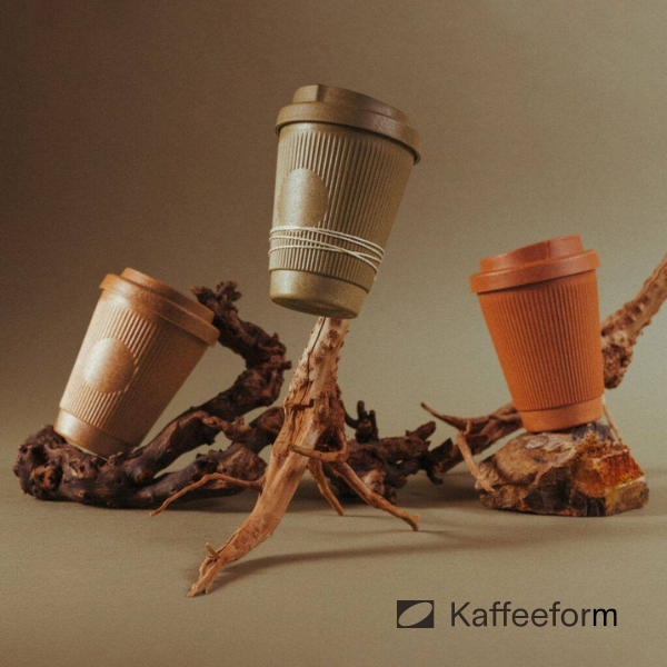 Kaffeeform Weducer Cup Essential Trinkbecher aus Kaffeesatz